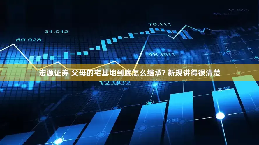 宏源证券 父母的宅基地到底怎么继承? 新规讲得很清楚